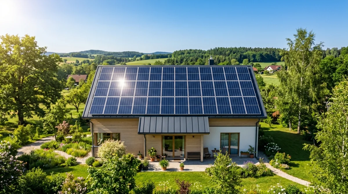 combien de panneau solaire pour une maison de 80m2
