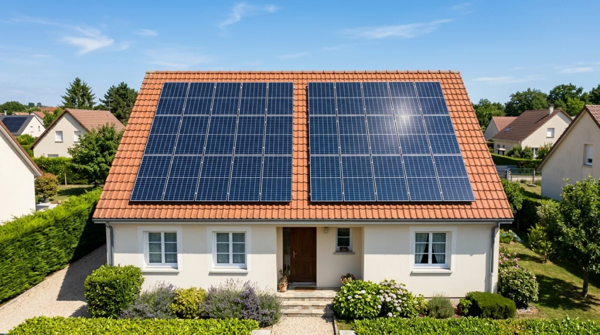 combien de panneau solaire pour 6kw