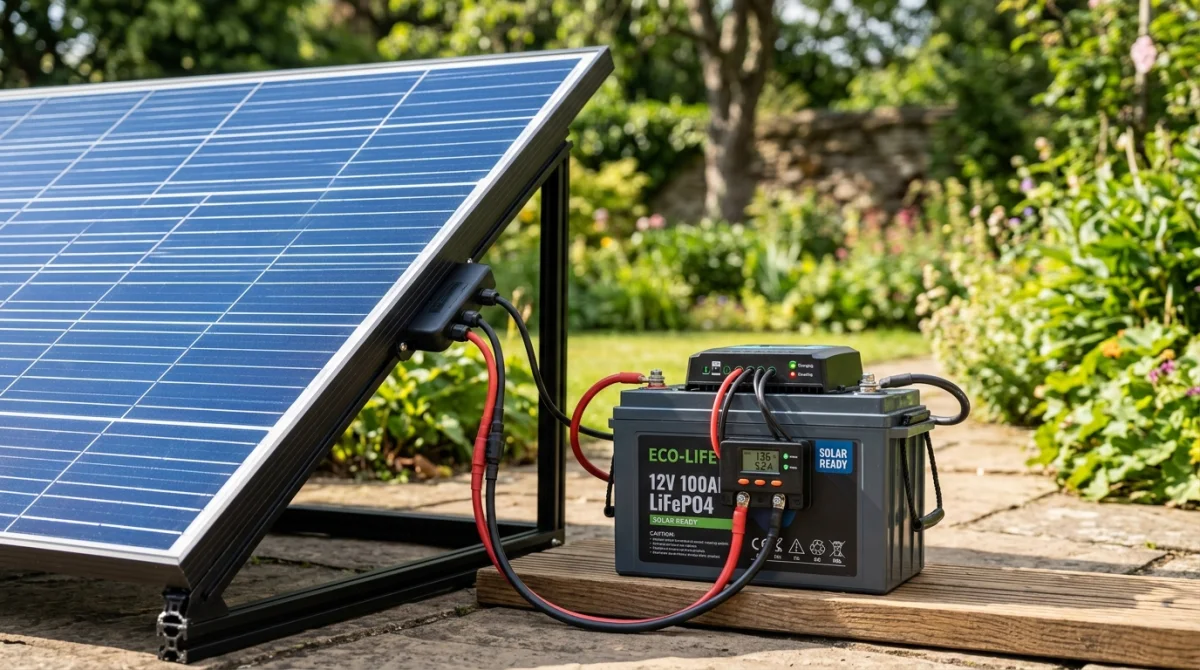 combien de temps pour recharger une batterie avec panneau solaire