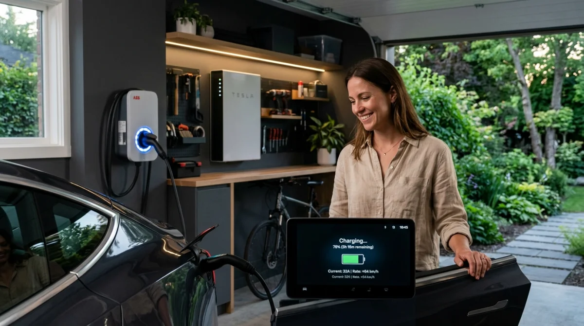combien de panneau solaire pour recharger une voiture