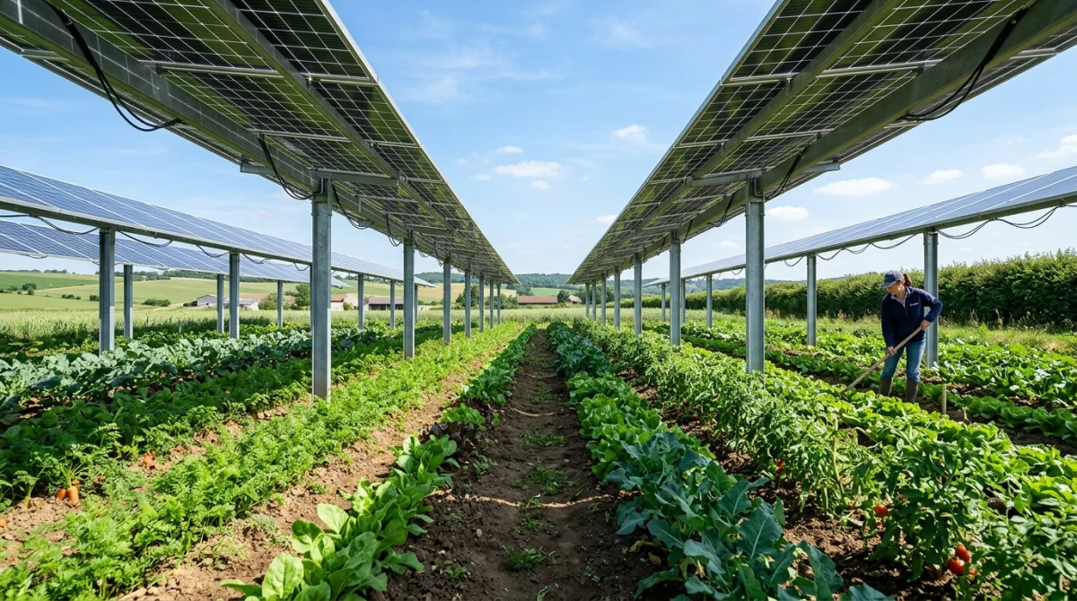 peut-on installer des panneaux solaires sur un terrain agricole