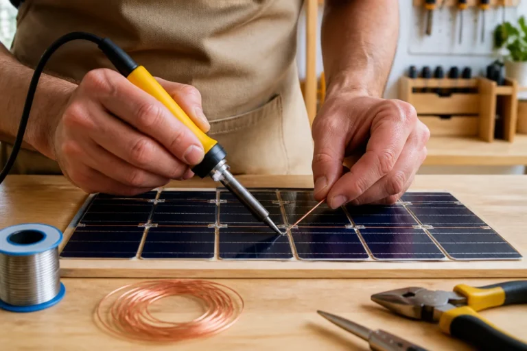 comment fabriquer un panneau solaire