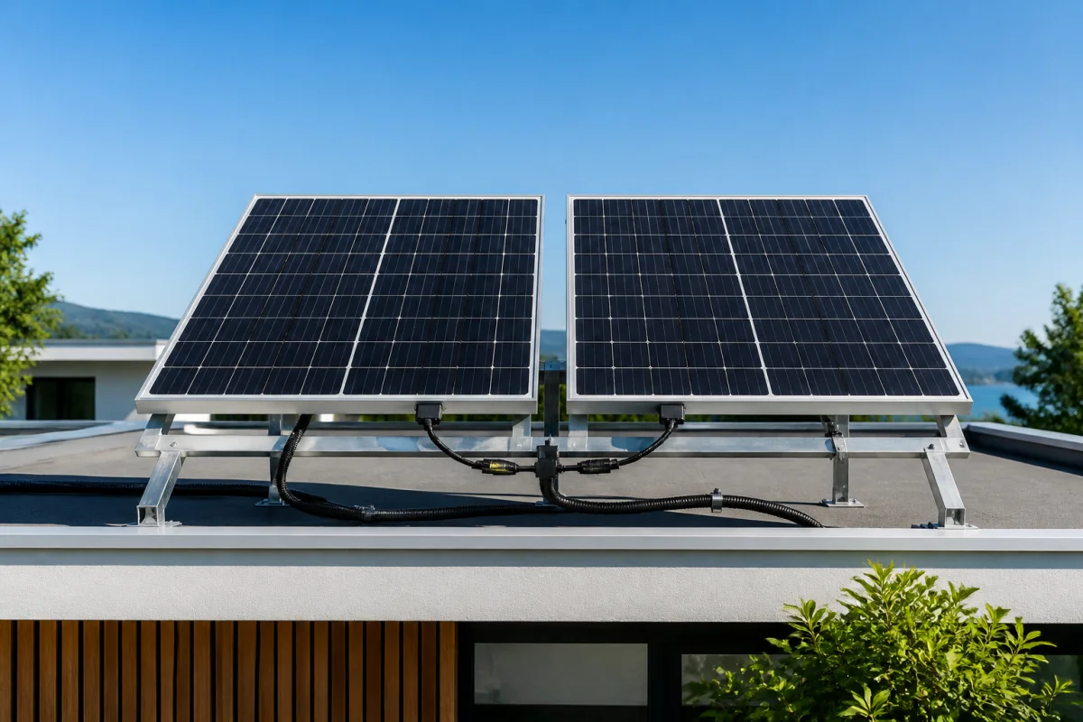 peut on brancher deux panneau solaire sur le même régulateur