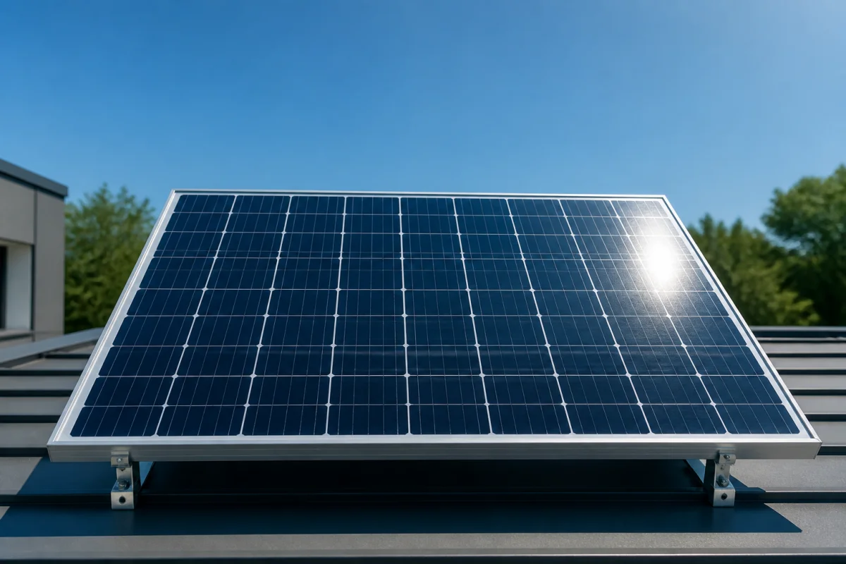 combien pèse un panneau solaire